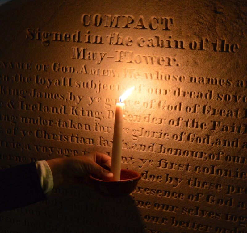 Mayflower Compact Stone