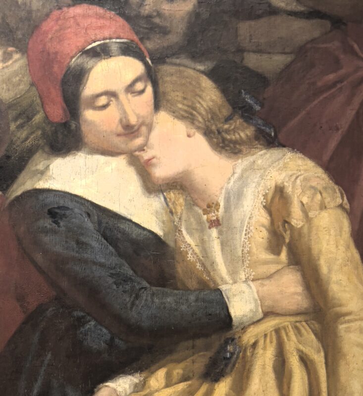 Parker's Embarkation - detail