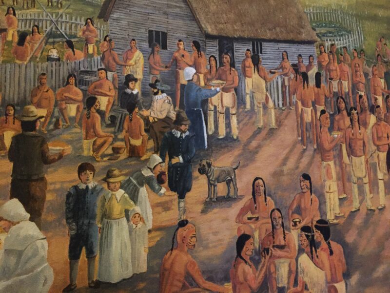 Detail - Karen Rinaldo's First Thanksgiving