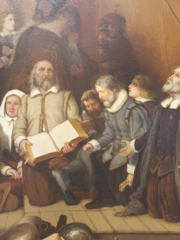 Weir's Embarkation - detail