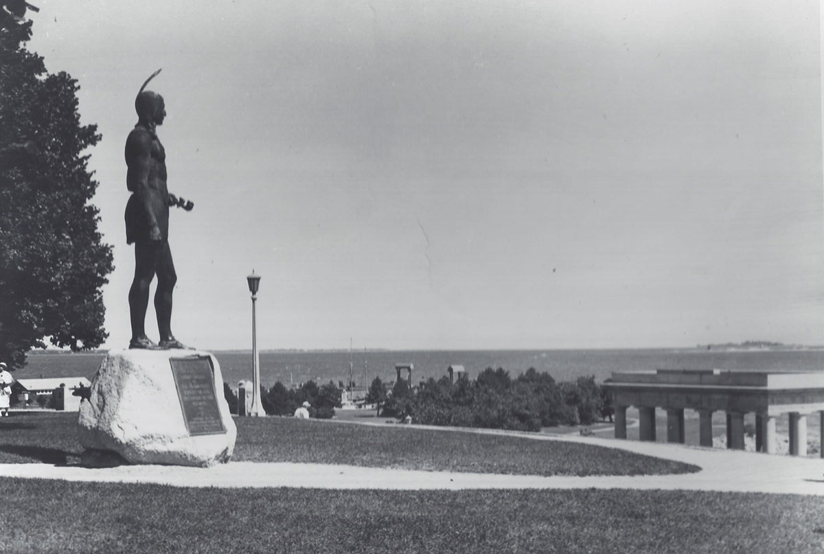 Massasoit on Cole's Hill