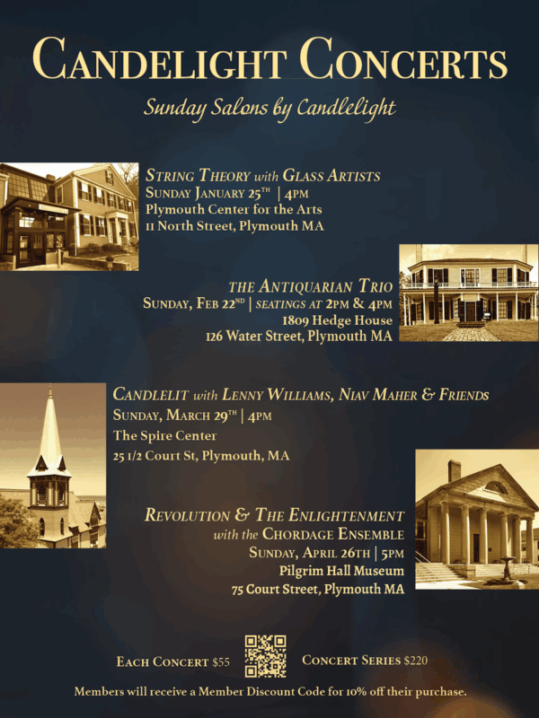 Candlelight Concert Series list