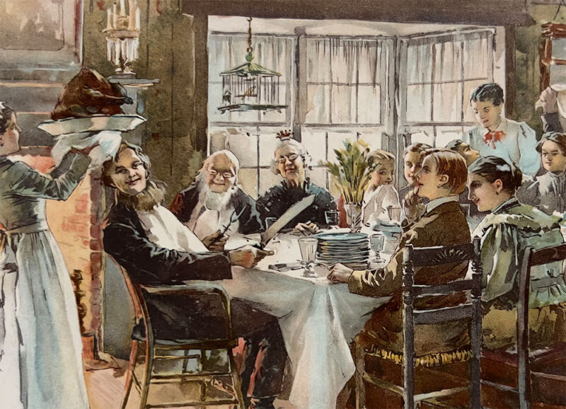 Pilgrim Hall, Thanksgiving Dinner